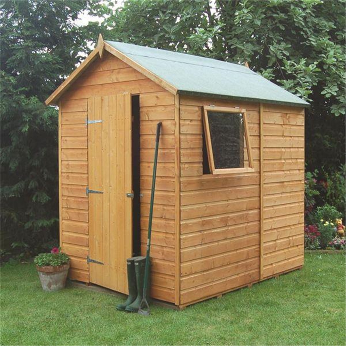 Carlton : 7 x 5 Tongue and Groove Shed (12mm Tongue and Groove Floor)