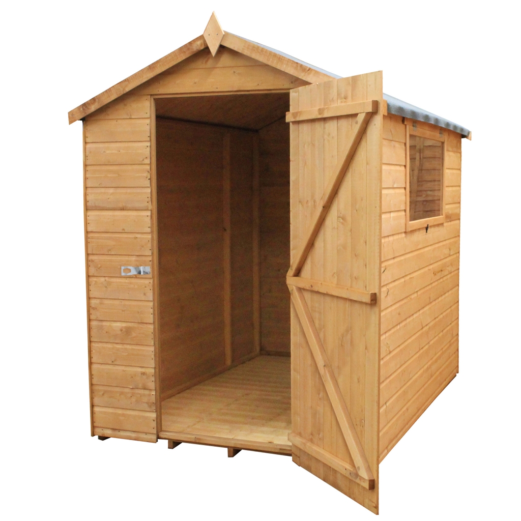 7 x 5 Premier Tongue and Groove Apex Shed With Single Door 