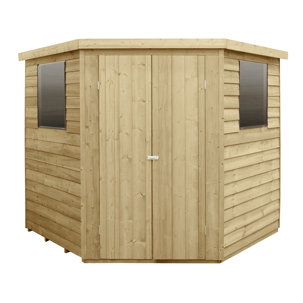 7ft-x-7ft-pressure-treated-overlap-corner-shed-2-9m-x-2-3m-shedsfirst