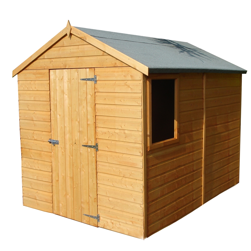 8 X 6 - Tongue And Groove - Apex Garden Shed / Workshop - 1 Opening ...