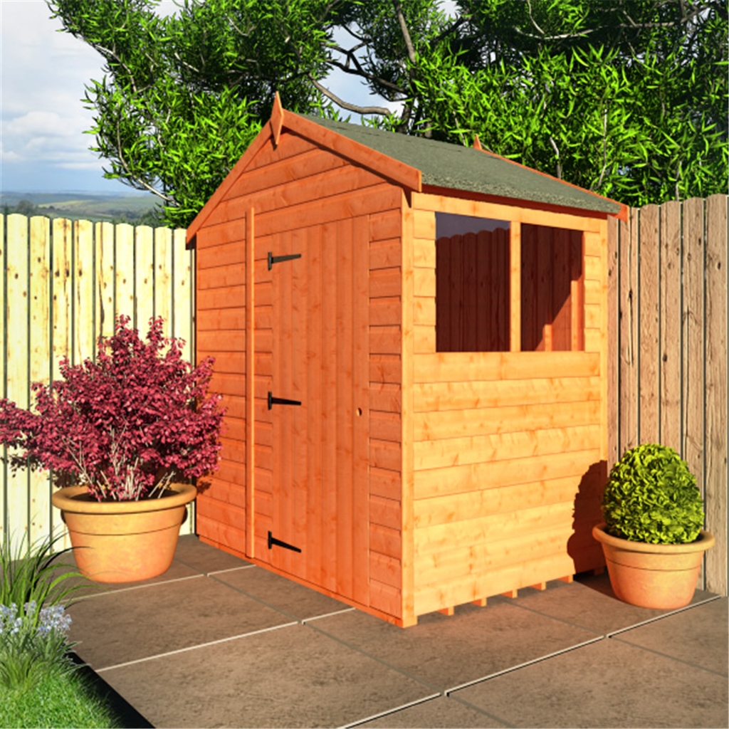 4 X 6 Tongue And Groove Shed (12mm Tongue And Groove Floor And Apex ...