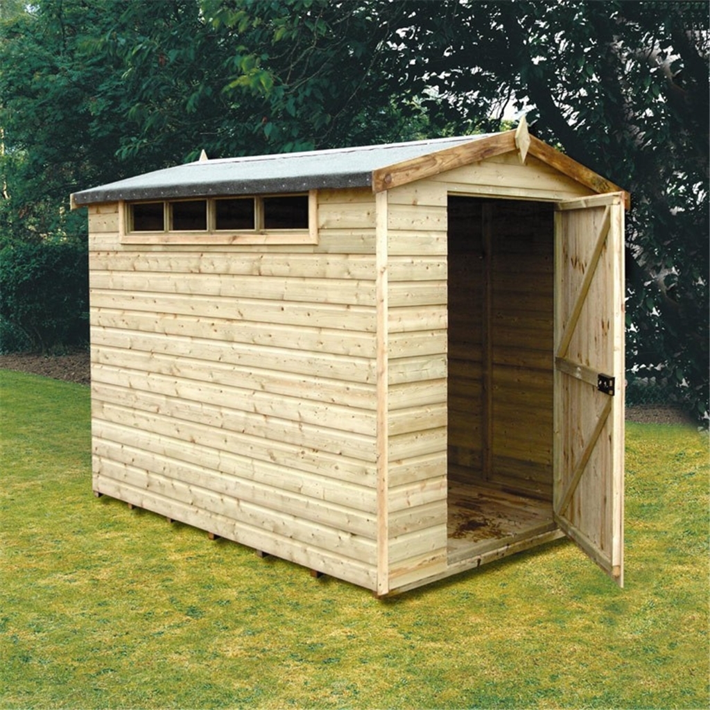 Installed - 10 X 6 (2.99m X 1.79m) - Tongue And Groove Security - Apex ...