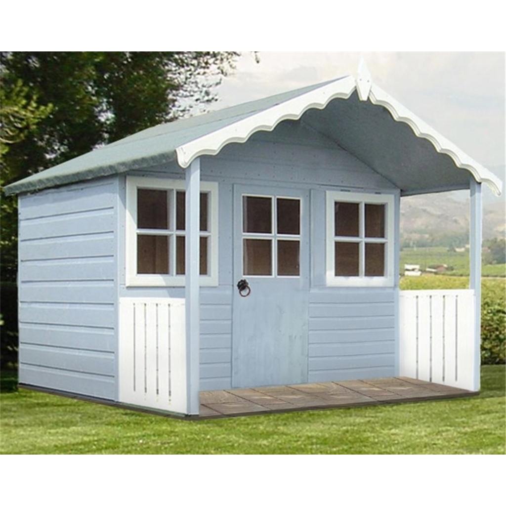 6x4 wooden playhouse