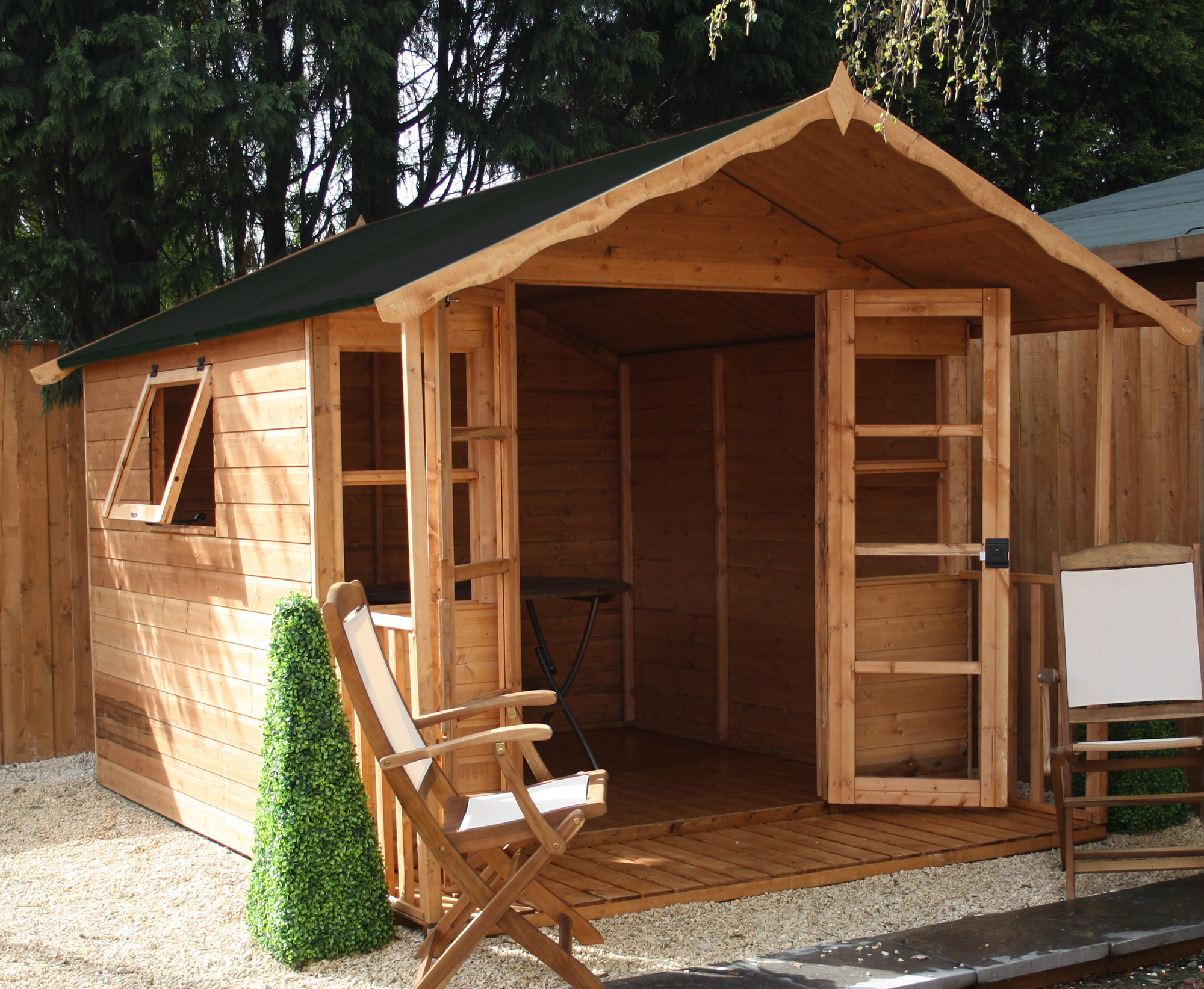 10 x 8 Wessex Summerhouse (12mm Tongue and Groove Floor 