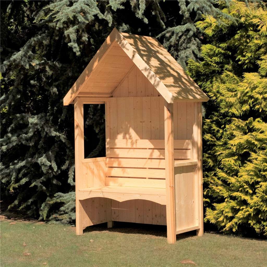 4ft x 2ft Seat Arbour | ShedsFirst