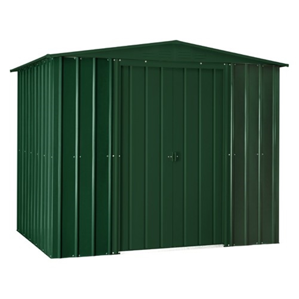 8 X 5 Apex Heritage Green Metal Shed (2.34m X 1.44m 