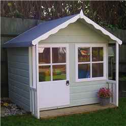 6x4 wooden playhouse