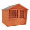 8 X 10 Bay Window Summerhouse (12mm Tongue And Groove Floor And Apex Roof)