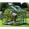 6 X 4 Value Green Metal Frame Greenhouse