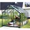 6 X 10 Value Green Metal Frame Greenhouse