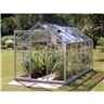 6 X 12 Value Anodised Aluminium Frame Greenhouse