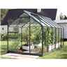 6 X 12 Value Green Metal Frame Greenhouse